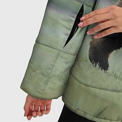 Куртка зимняя женская Россия, цвет: 3D-черный — фото 2