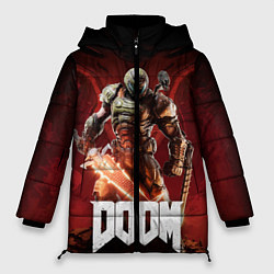 Куртка зимняя женская Doom, цвет: 3D-черный