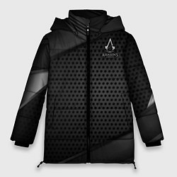 Куртка зимняя женская Assassins Creed, цвет: 3D-черный