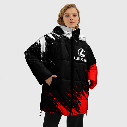 Женская зимняя куртка LEXUS / 3D-Черный – фото 3