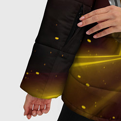 Куртка зимняя женская Детектив Пикачу, цвет: 3D-черный — фото 2