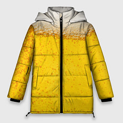 Куртка зимняя женская Пиво, цвет: 3D-черный