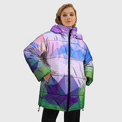 Куртка зимняя женская ЦВЕТА, цвет: 3D-черный — фото 2