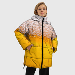 Куртка зимняя женская ЖИВОЕ ПЕННОЕ, цвет: 3D-черный — фото 2