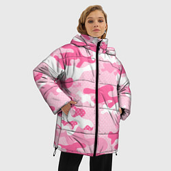 Куртка зимняя женская МИЛИТАРИ, цвет: 3D-красный — фото 2