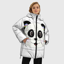 Куртка зимняя женская Panda, цвет: 3D-светло-серый — фото 2