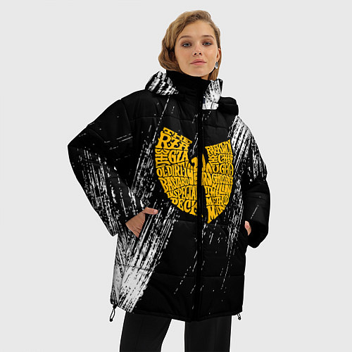 Женская зимняя куртка Wu-Tang Clan / 3D-Черный – фото 3