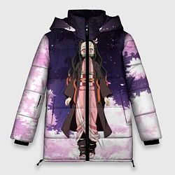 Куртка зимняя женская Незуко, цвет: 3D-светло-серый