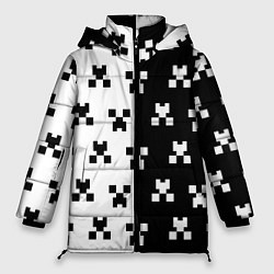 Женская зимняя куртка MINECRAFT CREEPER