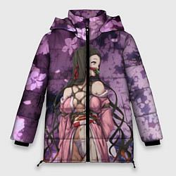 Куртка зимняя женская Незуко, цвет: 3D-черный