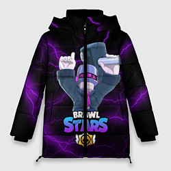 Куртка зимняя женская BRAWL STARS DJ FRANK, цвет: 3D-черный