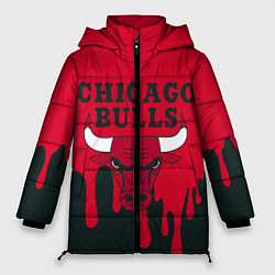 Куртка зимняя женская Chicago Bulls, цвет: 3D-черный