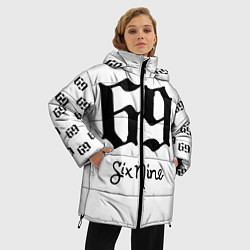 Куртка зимняя женская 6ix9ine Tekashi, цвет: 3D-черный — фото 2