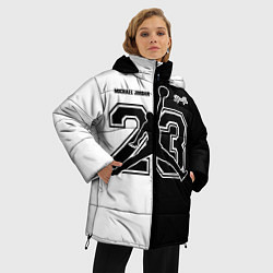 Куртка зимняя женская Michael Jordan 23, цвет: 3D-черный — фото 2