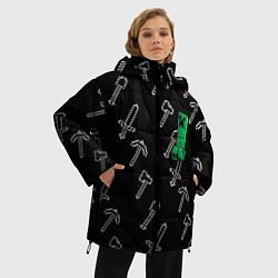 Куртка зимняя женская MINERCRAFT, цвет: 3D-черный — фото 2