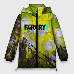 Куртка зимняя женская FARCRY4, цвет: 3D-черный
