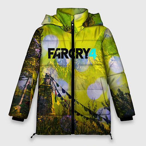 Женская зимняя куртка FARCRY4 / 3D-Светло-серый – фото 1