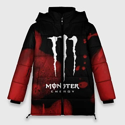 Куртка зимняя женская MONSTER ENERGY, цвет: 3D-черный