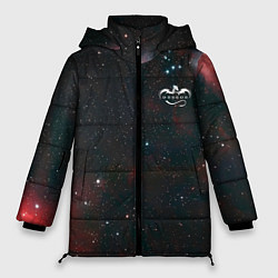 Куртка зимняя женская Crew Dragon Z, цвет: 3D-красный