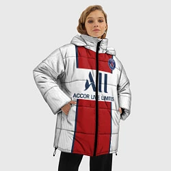 Куртка зимняя женская PSG away 20-21, цвет: 3D-черный — фото 2