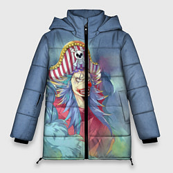 Куртка зимняя женская Клоун Багги, цвет: 3D-красный