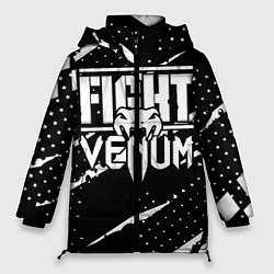 Куртка зимняя женская VENUM, цвет: 3D-черный