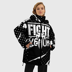 Куртка зимняя женская VENUM, цвет: 3D-черный — фото 2