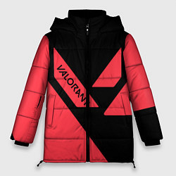Куртка зимняя женская VALORANT, цвет: 3D-красный