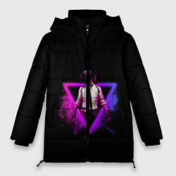 Куртка зимняя женская Pubg, цвет: 3D-черный