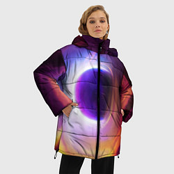 Куртка зимняя женская ЧЁРНАЯ ДЫРА, цвет: 3D-черный — фото 2