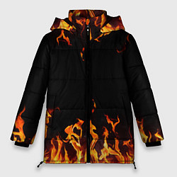 Куртка зимняя женская FIRE ОГОНЬ, цвет: 3D-черный