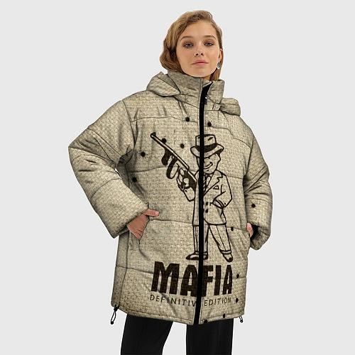 Женская зимняя куртка Mafia 2 / 3D-Черный – фото 3