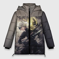 Куртка зимняя женская Nier Automata, цвет: 3D-черный