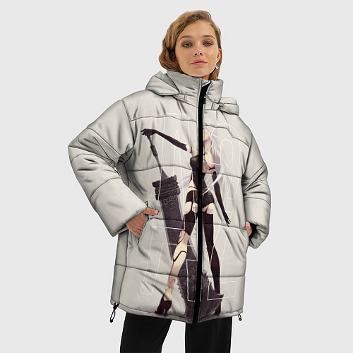 Женская зимняя куртка A2 / 3D-Черный – фото 3