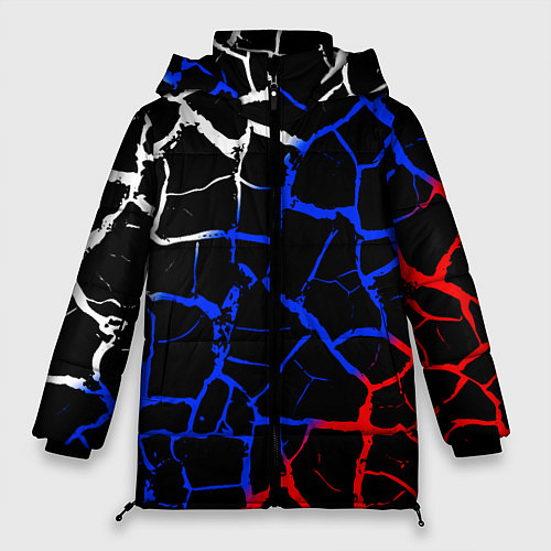 Женская зимняя куртка Россия / 3D-Красный – фото 1