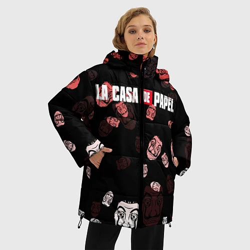 Женская зимняя куртка La Casa de Papel Z / 3D-Светло-серый – фото 3