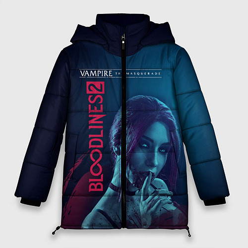 Женская зимняя куртка Bloodlines 2 / 3D-Красный – фото 1