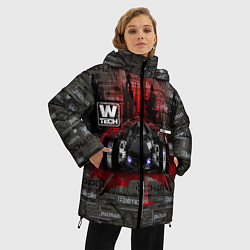 Куртка зимняя женская Batmobile, цвет: 3D-черный — фото 2