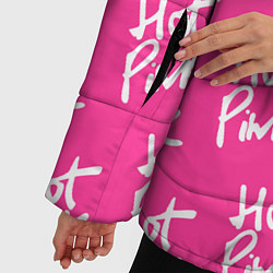 Куртка зимняя женская HOT PINK, цвет: 3D-черный — фото 2