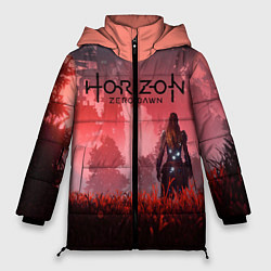 Куртка зимняя женская HORIZON ZERO DAWN, цвет: 3D-черный