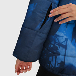 Куртка зимняя женская HORIZON ZERO DAWN, цвет: 3D-светло-серый — фото 2