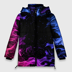 Куртка зимняя женская ОГОНЬ НЕОН, цвет: 3D-черный