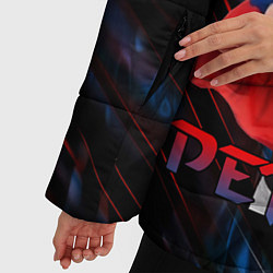 Куртка зимняя женская Petr Yan Пётр Ян, цвет: 3D-светло-серый — фото 2