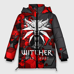 Куртка зимняя женская The Witcher, цвет: 3D-красный