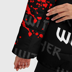 Куртка зимняя женская The Witcher, цвет: 3D-светло-серый — фото 2