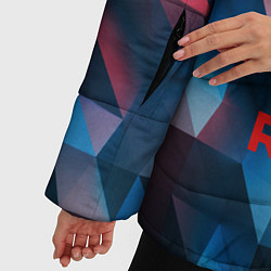 Куртка зимняя женская RUSSIA, цвет: 3D-черный — фото 2