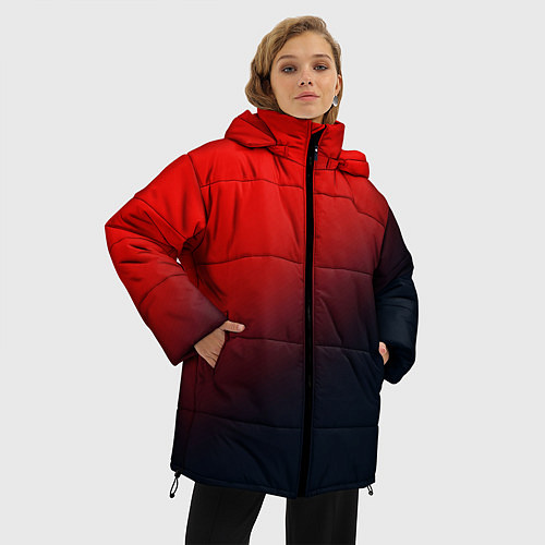Женская зимняя куртка RED / 3D-Черный – фото 3