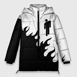 Куртка зимняя женская BILLIE EILISH БИЛЛИ АЙЛИШ, цвет: 3D-черный