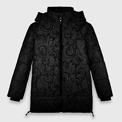 Куртка зимняя женская Узоры, цвет: 3D-черный