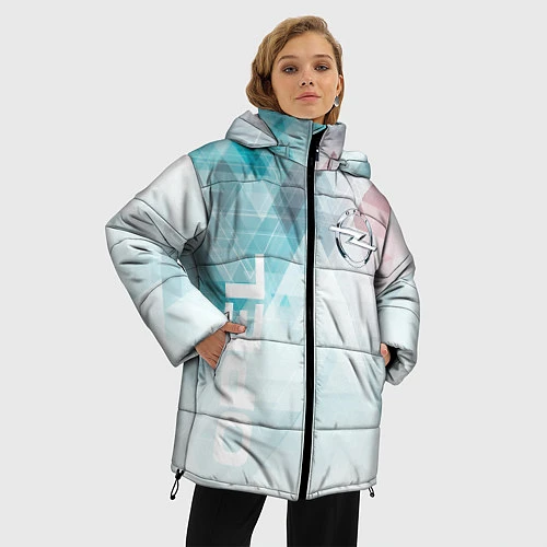 Женская зимняя куртка OPEL / 3D-Черный – фото 3